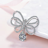 Brooch Silver Korean Version Of The Heart – Jewelry Gift Ideas — 1