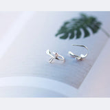 Silver leaf earrings – Practical Gifts — 5