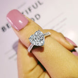 Simulate Diamond Female Love Big Diamond Ring – Gifts for Her — 1