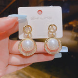 Temperament Ins Wind Tassel Love Pearl Earrings – Gifts for Couples — 5