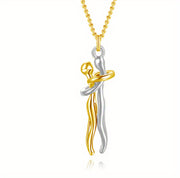 Love Hug Necklace Unisex Men Women Couple Jewelry – Gifts for Couples — 13