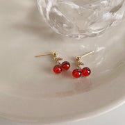 Red Cherry Garnet Necklace For Women Niche Design – Jewelry Gift Ideas — 2