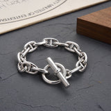 Pig Nose Bracelet Men And Women Retro Heavy – Jewelry Gift Ideas — 3