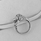 Adjustable Long Ear Pug Vintage Ring – Special Occasion Gifts — 5