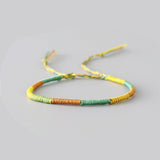 Fashion Colored Mosaic Woven Bracelet – Stylish Gifts — 3