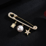 Brooch Simple Pin Coat Accessories Star Brooch – Stylish Gifts — 1