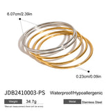 High-grade Stainless Steel Simple Bracelet – Jewelry Gift Ideas — 3