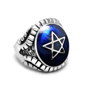Men's And Women's Fashion Punk Hexagonal Star Ring – Stylish Gifts — 2