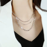 Designed Hip Hop Style Stainless Steel Necklace – Jewelry Gift Ideas — 8
