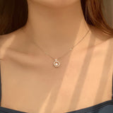 925 Sterling Silver Smart Clavicle Necklace Girls – Jewelry Gift Ideas — 2