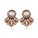 Women's Crystal Alloy Vintage Earrings Stud – Gifts for Her — 3