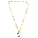 Niche Design Oval Thick Chain Hip Hop Necklace – Jewelry Gift Ideas — 7