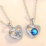 Heart Shaped Pendant With Diamond Inlaid – Jewelry Gift Ideas — 3