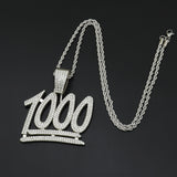 Digital Hip Hop Necklace Men's Gold Plated – Jewelry Gift Ideas — 2