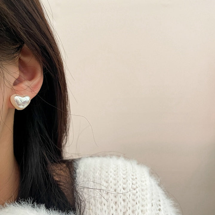 Women's Fashion Pearl Love Earrings Female – Gifts for Her — 1