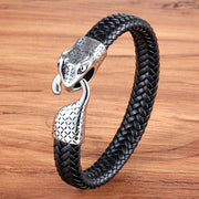Stainless Steel Snake Scalp Bracelet Men's – Jewelry Gift Ideas — 1