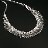 Fashion Sweet Multi-row Gray Diamond Necklace – Jewelry Gift Ideas — 6