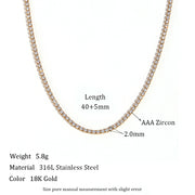 Stainless Steel Fashion Simple Bracelet Necklace – Jewelry Gift Ideas — 5