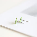 Handmade Ceramic Ear Studs Cute Cat Claw Earrings – Cat Lover Gifts — 8