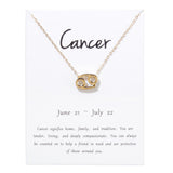 Twelve Constellation Necklace Pendant Female – Jewelry Gift Ideas — 1