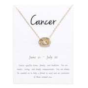 Twelve Constellation Necklace Pendant Female – Jewelry Gift Ideas — 1