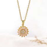 Classic Charm Sunflower Flower Stainless Steel – Jewelry Gift Ideas — 8