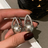 Australian White Pearl Earrings For Women – Gifts for Her — 5