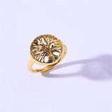 Arrival Stainless Steel Tree Of Life Women Ring – Gifts for Her — 5