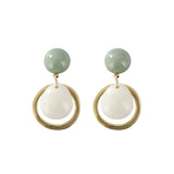 Fashion Simple French Morandi Earrings Femininity – Stylish Gifts — 5