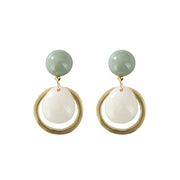 Fashion Simple French Morandi Earrings Femininity – Stylish Gifts — 5