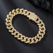 13mm Cuban Link Chain Spring Release Buckle Alloy – Jewelry Gift Ideas — 2