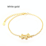 Fashion Gold Dog Bracelet With Zircon – Stylish Gifts — 5