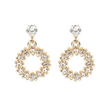 Geometric Circle Earring With Micro - Insert – Jewelry Gift Ideas — 5