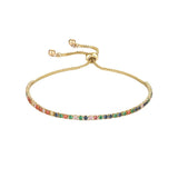 Adjustable Crystal Bracelet Seven-color – Jewelry Gift Ideas — 3