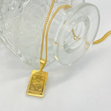 Tarot Pendant Necklace Stainless Steel – Jewelry Gift Ideas — 13