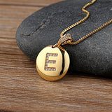 Necklace Glossy Diamonds 26 English Letters – Jewelry Gift Ideas — 2
