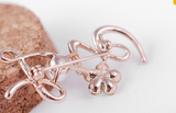 Jewelry Flower Love Brooch Inlaid With Diamond – Jewelry Gift Ideas — 3
