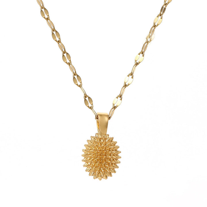 Women's Solid Durian Necklace Simple And Elegant – Jewelry Gift Ideas — 1