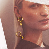 Fishtail Earrings Temperament Versatile Personality – Surprise Gifts — 2