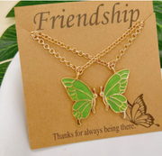 2pcs Oil Drip Butterfly Necklace Ins Creative – Jewelry Gift Ideas — 10