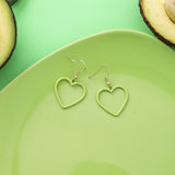 Online Influencer Pop Avocado Earrings Fresh Green – Gifts for Her — 7