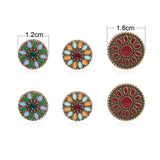 Color Drop Earrings with Diamonds – Thoughtful Gifts — 3