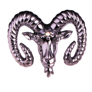 Retro Domineering Goat Head Brooch Men's Suit – Jewelry Gift Ideas — 6