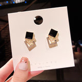 925 Silver Needle Pearl Earrings European – Thoughtful Gifts — 17