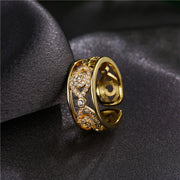 Popular Cutout Design Devil's Eye Ring For Women – Gifts for Her — 1