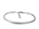 Lobster Clasp Adjustable Bracelet 3mm Round Snake – Jewelry Gift Ideas — 4