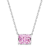 Women's Sterling Silver Zircon Necklace Versatile – Jewelry Gift Ideas — 4