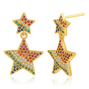 Women's Retro Peach Heart Round Earrings – Gifts for Her — 8