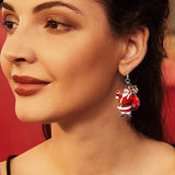 Cartoon Cute Santa Claus Acrylic Earrings – Practical Gifts — 8