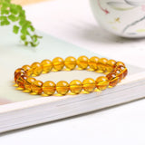 Faux Crystal Single Loop Glass Bracelet – Jewelry Gift Ideas — 4